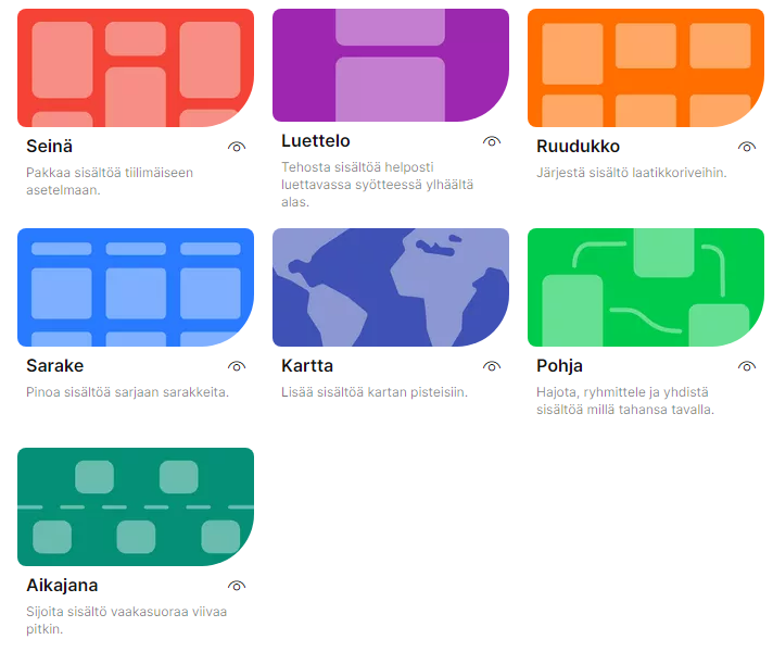 padlet seinät2 padlet seinien asettelumallit